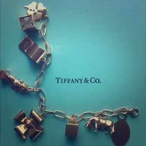 14k Tiffany & Co. charm bracelet gold